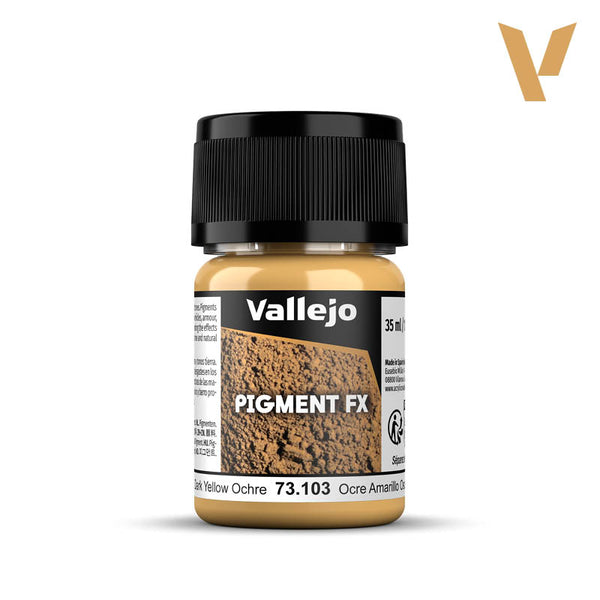 Vallejo 73103 Pigment FX Dark Yellow Ochre 35ml