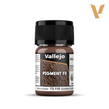 Vallejo 73110 Pigment FX Burnt Umber 35ml - A-Z Toy Hobby