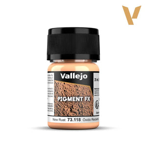 Vallejo 73118 Pigment FX New Rust 35ml - A-Z Toy Hobby