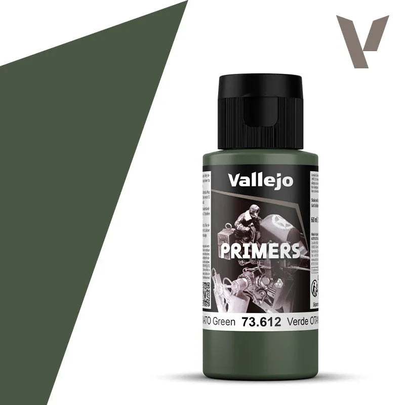Vallejo Primers NATO Green Acrylic Paint - A-Z Toy Hobby