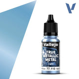 Vallejo 77110 True Metallic Metal Ultramarine Blue (Light) Paint 18ml