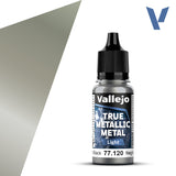 Vallejo 77120 True Metallic Metal Obsidian Black (Light) Paint 18ml
