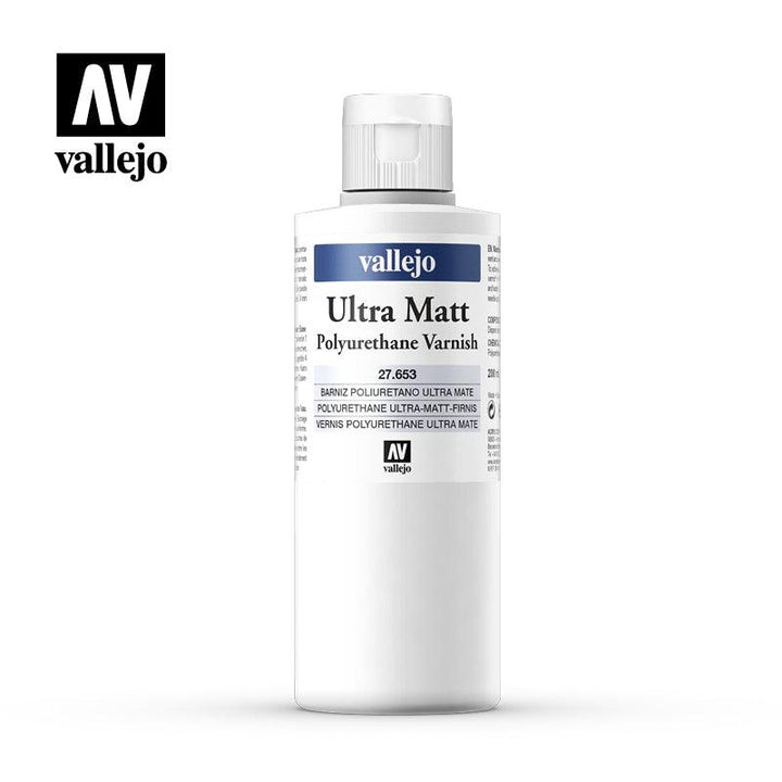 Vallejo Ultra Matt Polyurethane Varnish Paint - A-Z Toy Hobby