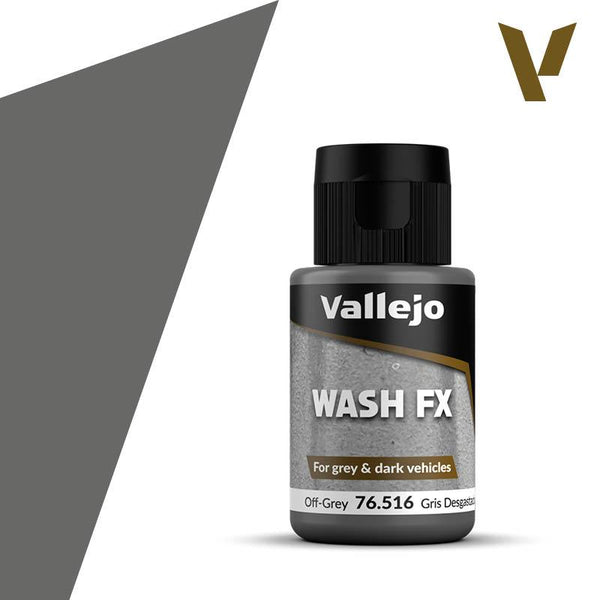 Vallejo 76516 Wash FX Off Gray 35ml - A-Z Toy Hobby