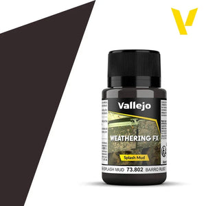 Vallejo 73802 Weathering FX Russian Splash Mud 40ml - A-Z Toy Hobby