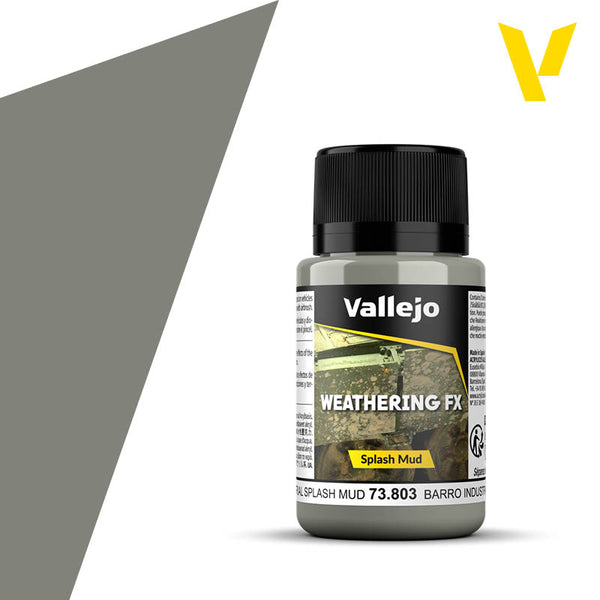 Vallejo 73803 Weathering FX Industrial Splash Mud 40ml