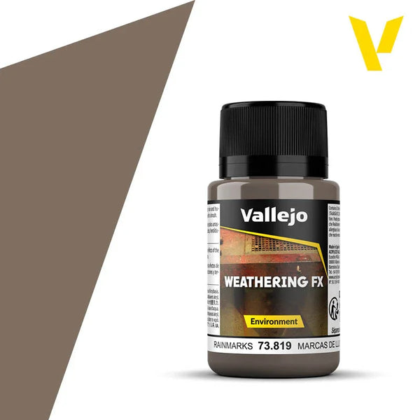 Vallejo 73819 Weathering FX Rain Marks 40ml
