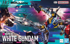 Bandai HGGQX 12 White Gundam 1/144 Model Kit - A-Z Toy Hobby