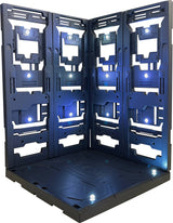 LED Hangar Base (Blue-Black Painted) - Wonder Way