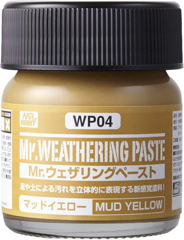 Mr. Hobby WP04 Mr. Weathering Paste Mud Yellow 40ml - A-Z Toy Hobby