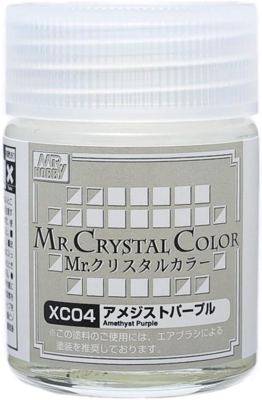 Mr. Hobby XC04 Mr. Crystal Color Amethyst Purple Lacquer Paint 18ml - A-Z Toy Hobby