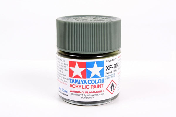 Tamiya 81365 XF-65 Field Gray Acrylic Paint 23ml TAM81365 - A-Z Toy Hobby