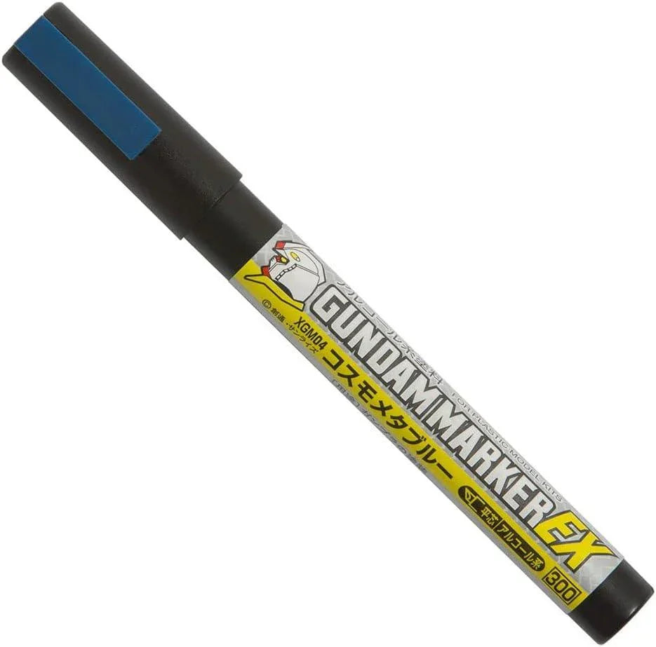 Mr. Hobby Gundam Marker EX XGM04 Cosmo Metallic Blue - A-Z Toy Hobby