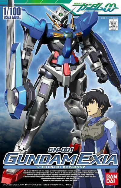 Bandai 01 Gundam Exia Gundam 00 1/100 Model Kit - A-Z Toy Hobby