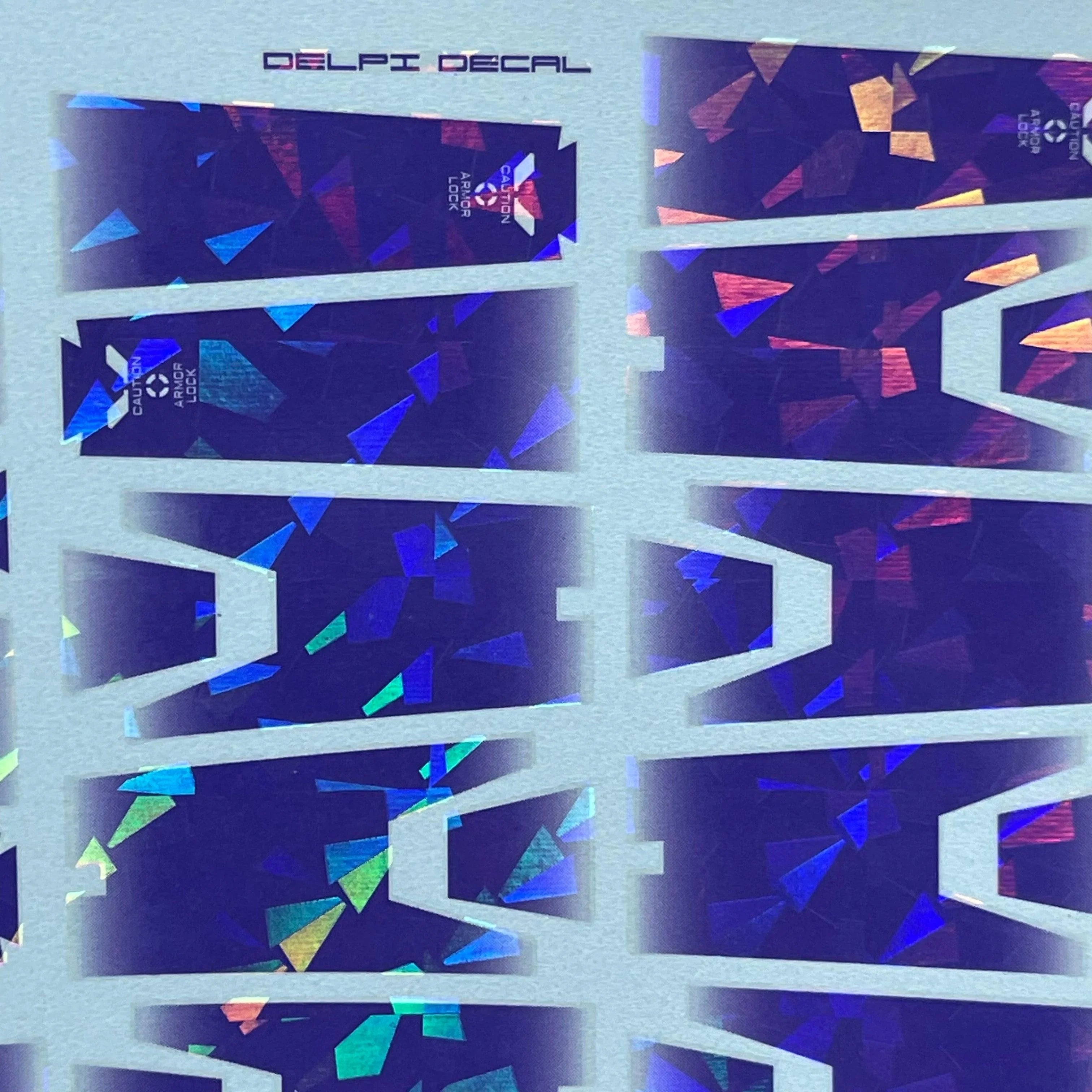 Delpi Holo Water Decal For MG Hi Nu (Hi-V) Ver. Ka - A-Z Toy Hobby