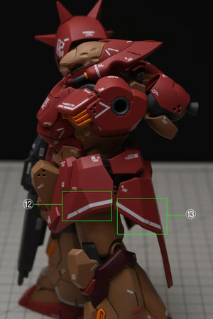 G-Rework Water Decal For HG Messer Type F-01 - A-Z Toy Hobby