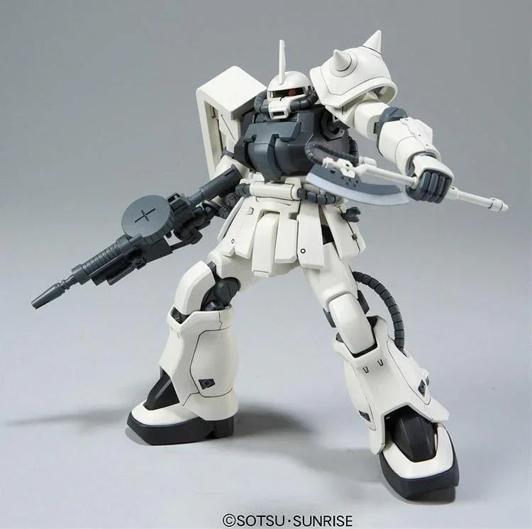 Bandai 107 MS-06F-2 Zaku II F2 EFSF HGUC 1/144 Model Kit - A-Z Toy Hobby