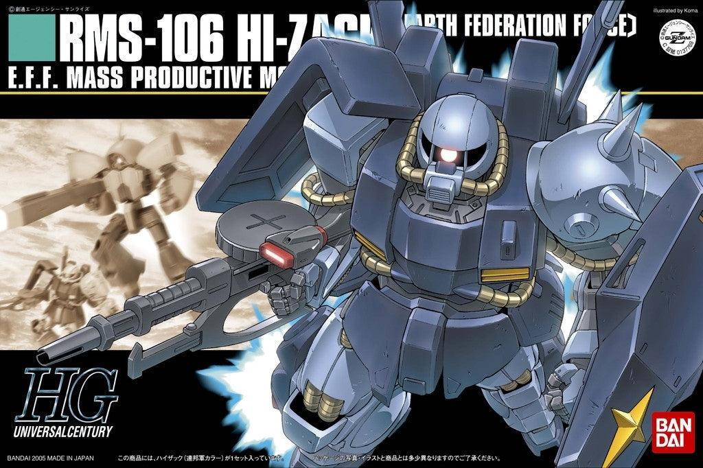 Bandai 055 RMS-106 Hi-Zack EFSF HGUC 1/144 Model Kit - A-Z Toy Hobby