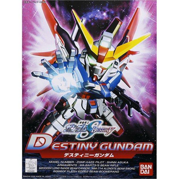 #290 Destiny Gundam SD BB Senshi ZGMF-X42S Model Kit - A-Z Toy Hobby