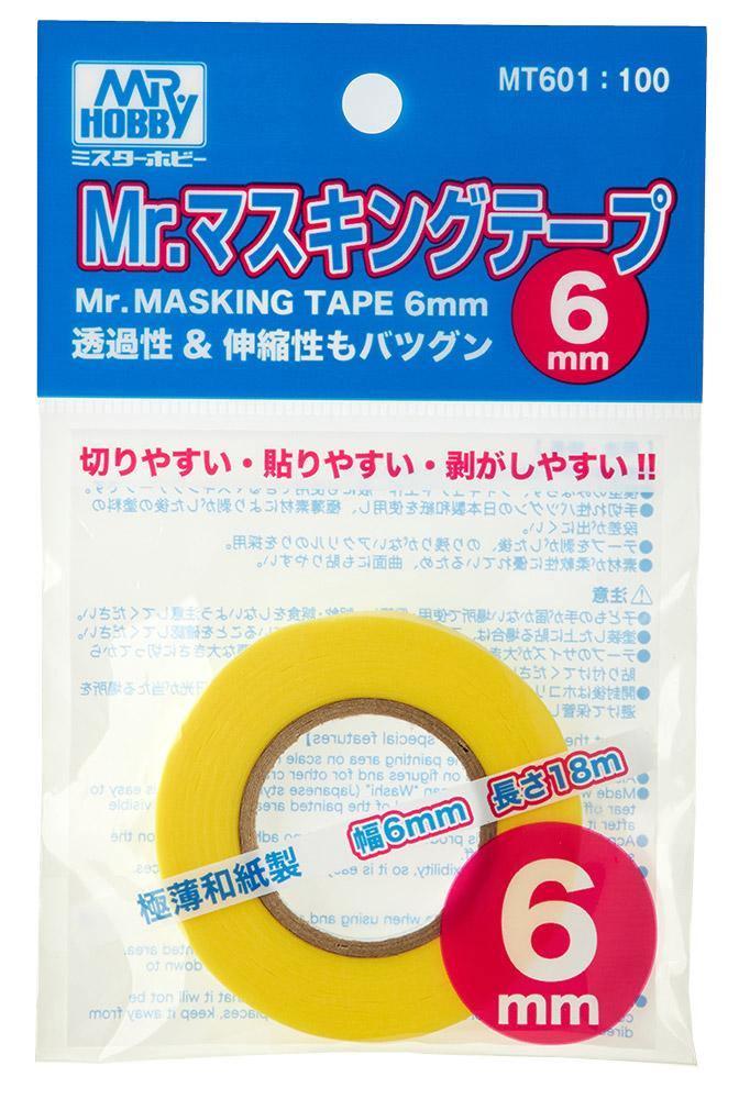 Mr. Hobby MT601 Mr. Masking Tape 6mm - A-Z Toy Hobby