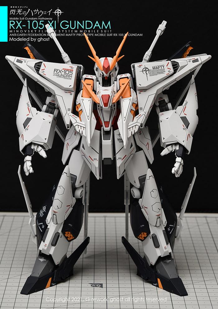 G-Rework Water Decal For HG RX-105 Xi - A-Z Toy Hobby