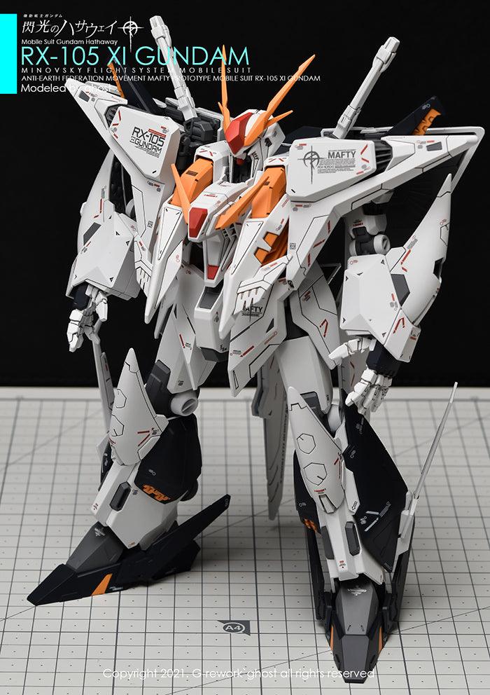 G-Rework Water Decal For HG RX-105 Xi - A-Z Toy Hobby