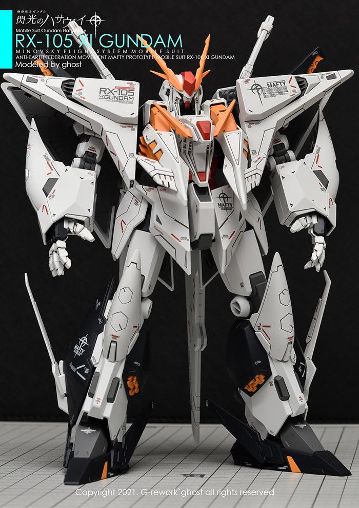 G-Rework Water Decal For HG RX-105 Xi - A-Z Toy Hobby