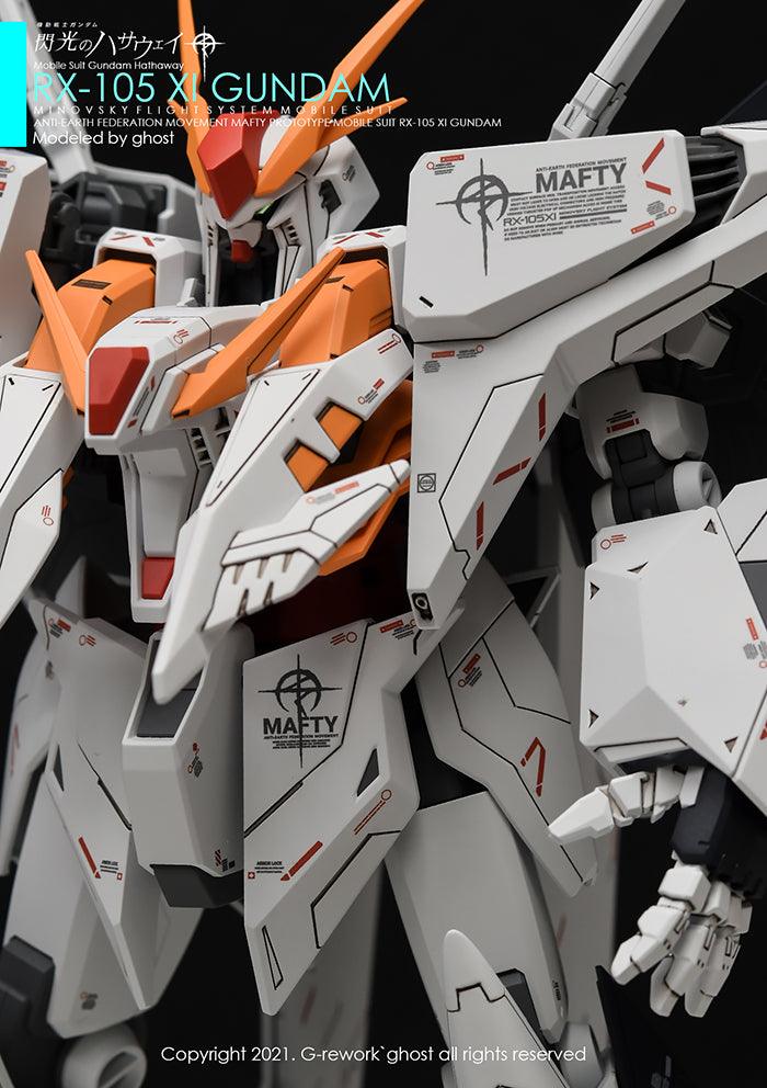 G-Rework Water Decal For HG RX-105 Xi - A-Z Toy Hobby