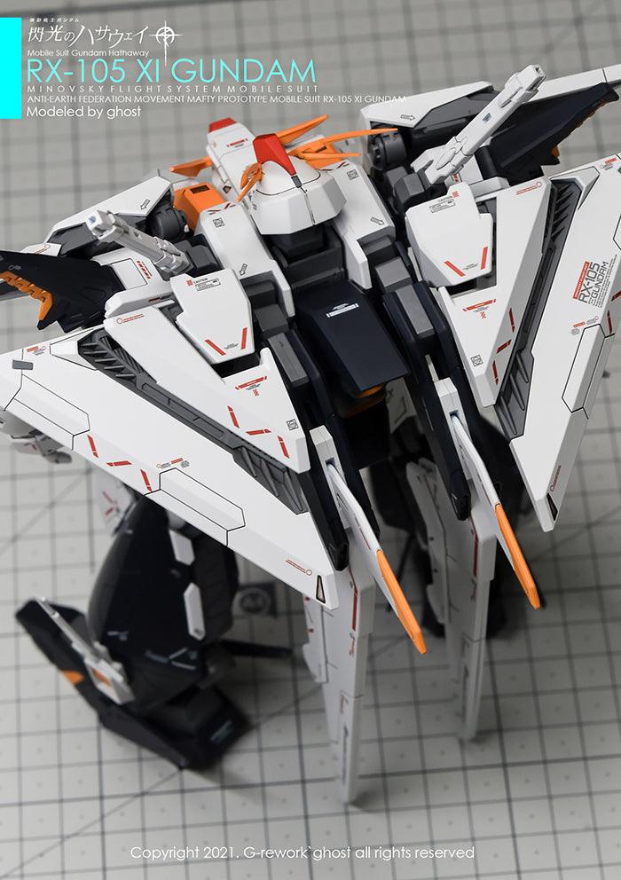 G-Rework Water Decal For HG RX-105 Xi - A-Z Toy Hobby