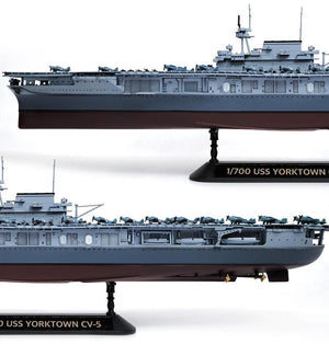 Academy 14229 USS Yorktown CV-5 "Battle of Midway" 1/700 Model Kit - A-Z Toy Hobby