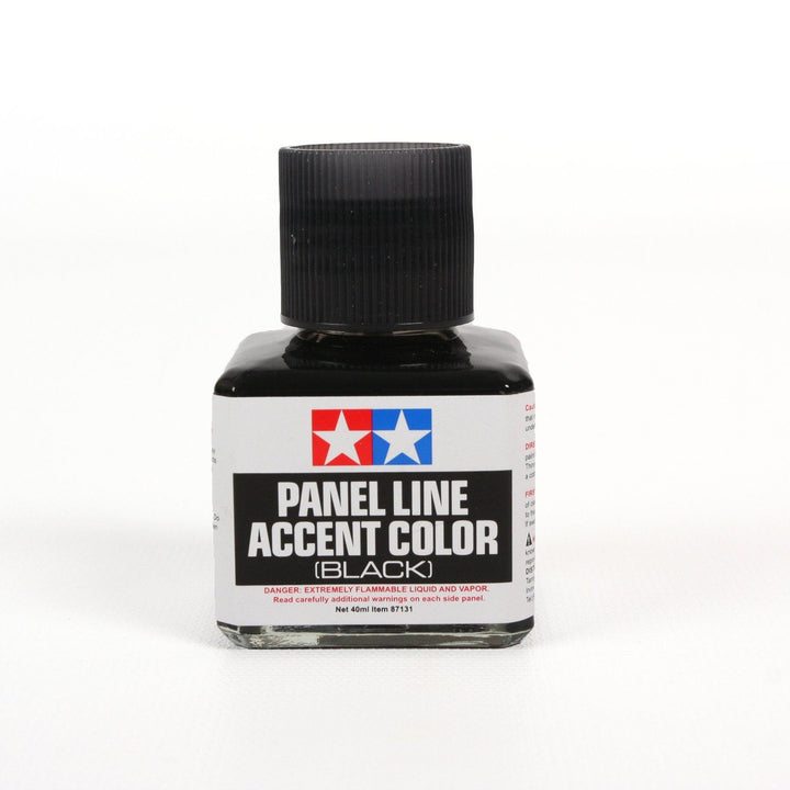  Tamiya Panel Line Accent Color 40ml Black TAM87131