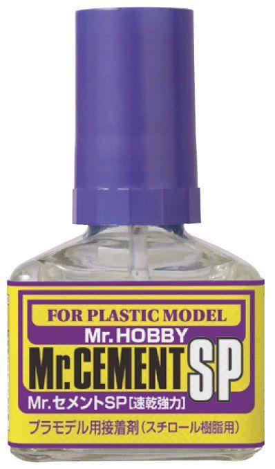 Mr. Hobby MC131 Mr. Cement SP Quick Drying 40ml - A-Z Toy Hobby