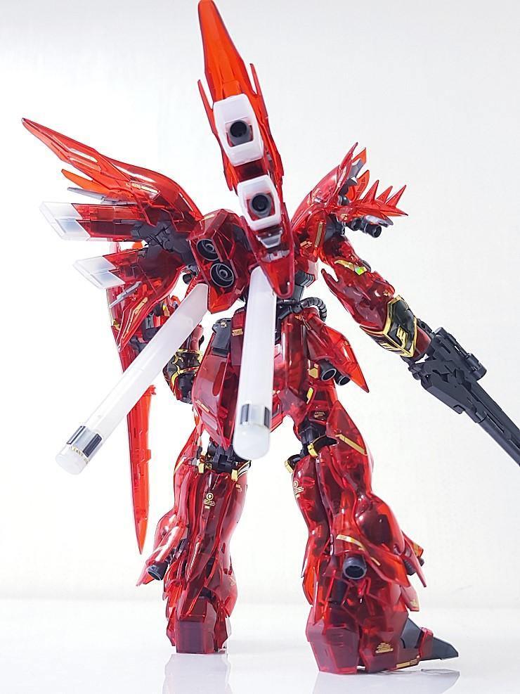 Delpi Gold Holo Water Decal For RG HG Sinanju - A-Z Toy Hobby