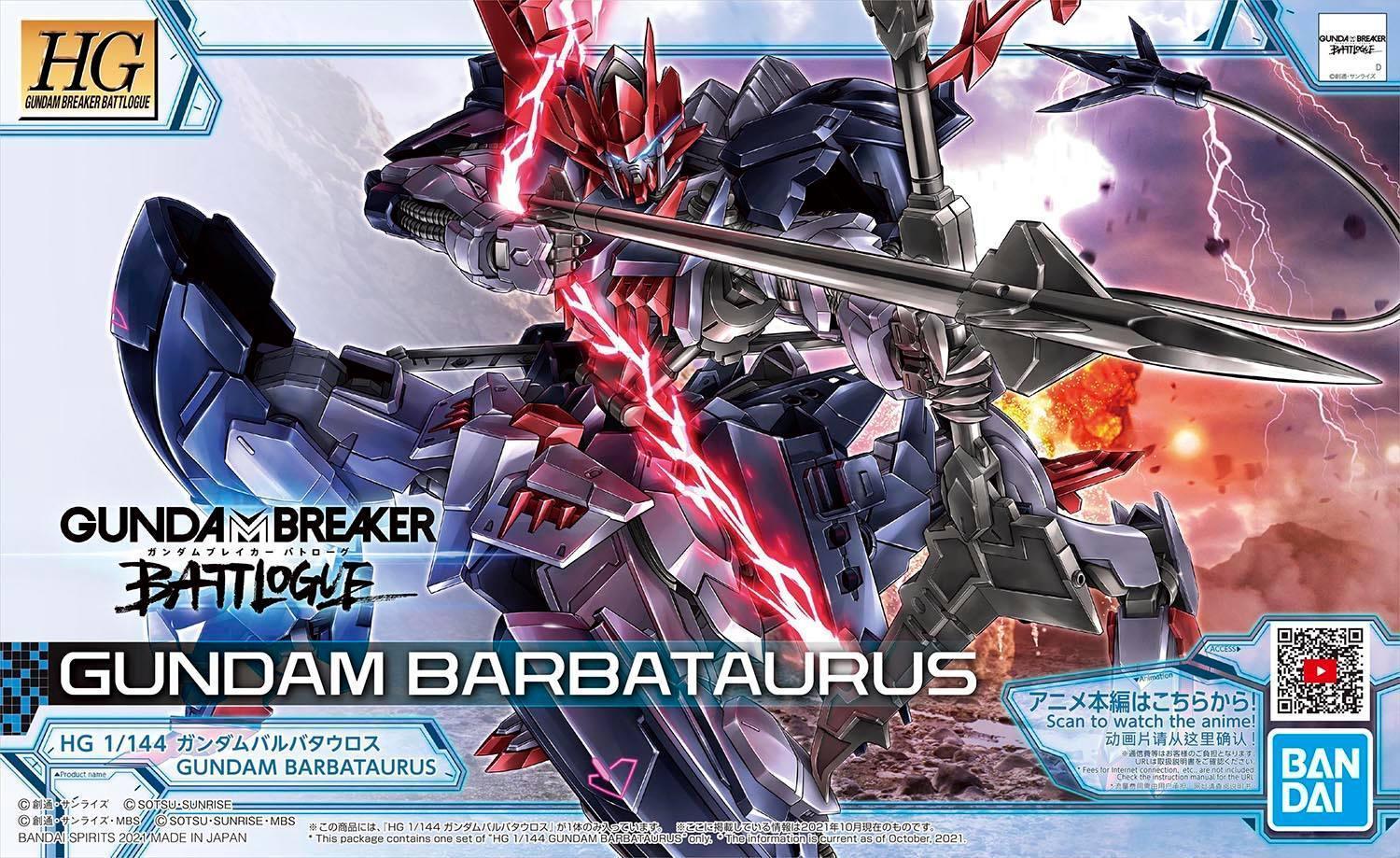 Bandai 06 Gundam Barbataurus HG GBB 1/144 Model Kit - A-Z Toy Hobby