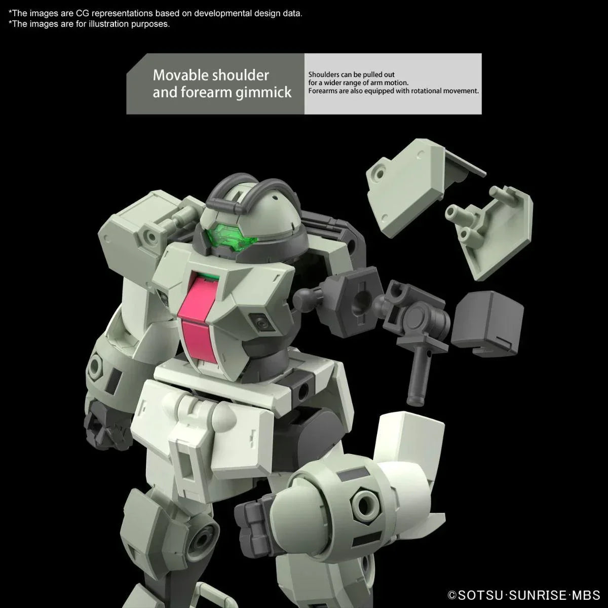 Bandai 09 Demi Trainer HG TWFM 1/144 Model Kit - A-Z Toy Hobby