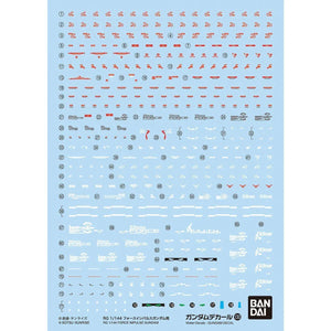 Bandai Gundam Decal GD-130 Force Impulse Gundam RG 1/144 Decal - A-Z Toy Hobby
