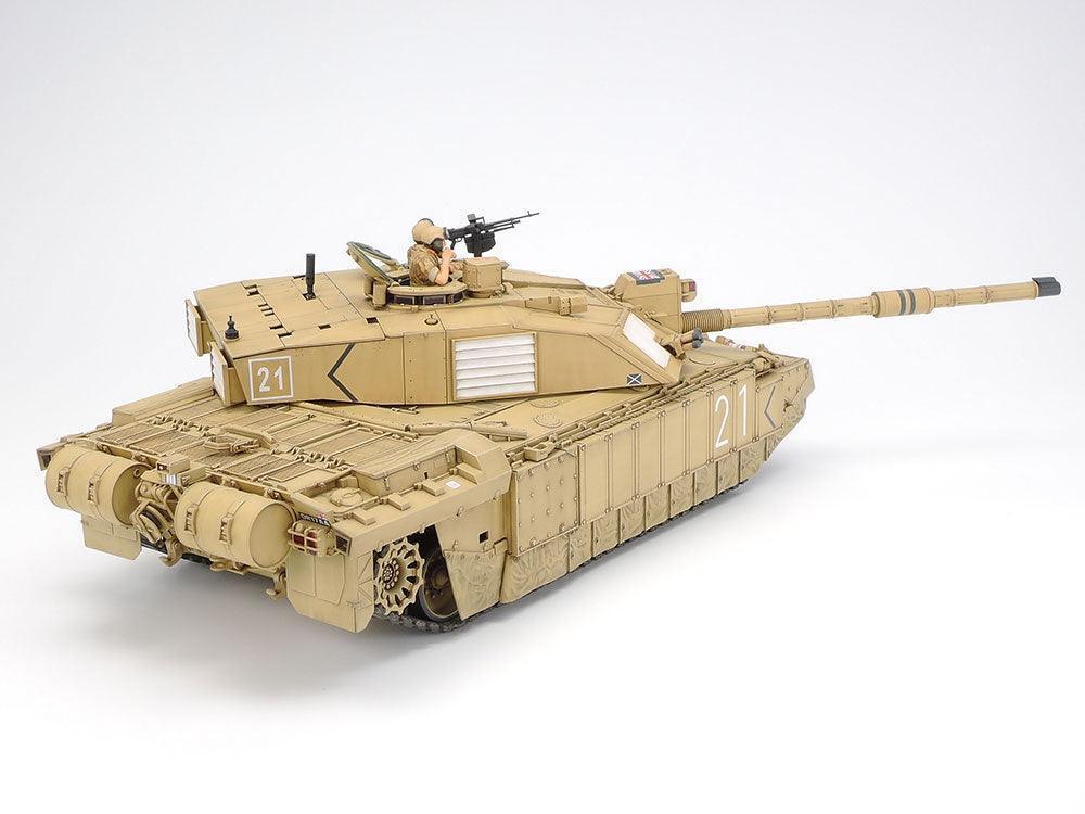 Tamiya #35274 British Challenger 2 Desertised Main Battle Tank 1/35 Model Kit - A-Z Toy Hobby