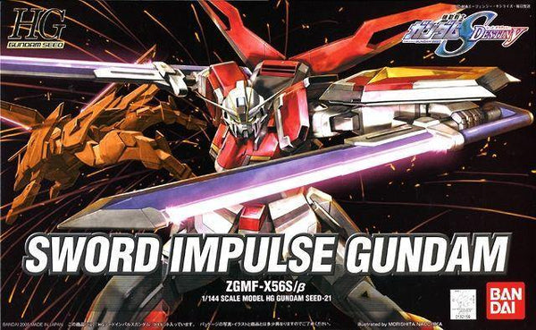 Bandai 21 Sword Impulse Gundam Seed Destiny HG 1/144 Model Kit - A-Z Toy Hobby