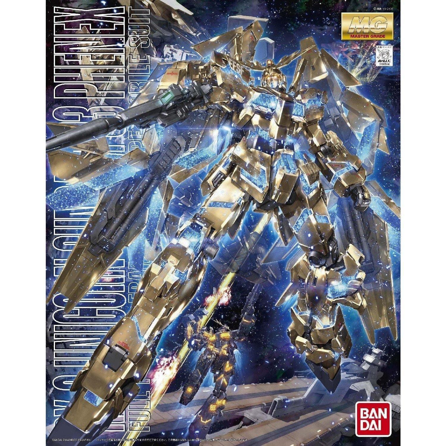 Bandai RX-0 Unicorn Gundam MG 1/100 Model Kit - A-Z Toy Hobby
