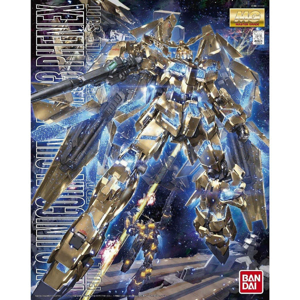 Bandai RX-0 Unicorn Gundam 03 Phenex MG 1/100 Model Kit - A-Z Toy Hobby