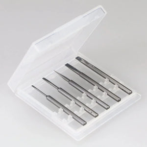 GodHand Pin Vise Spin Mold Blade Set of 5 1mm-3mm GH-SB-1-3 - A-Z Toy Hobby