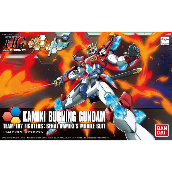 Bandai 043 Kamiki Burning Gundam HGBF 1/144 Model Kit - A-Z Toy Hobby