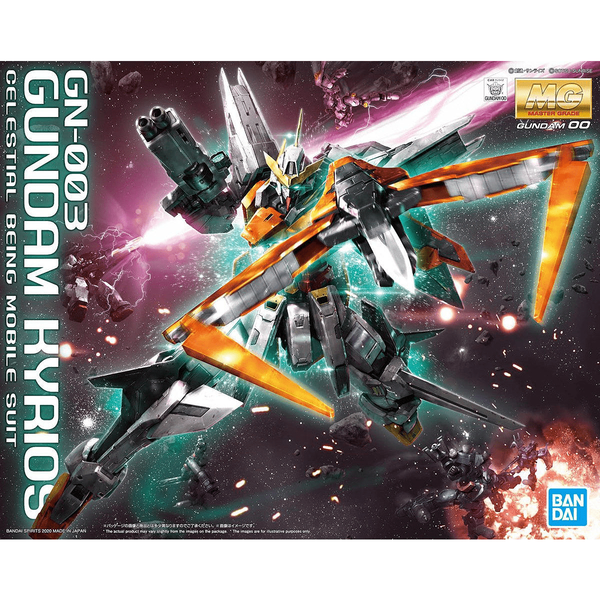 Gundam Kyrios GN-003 MG 1/100 Model Kit - A-Z Toy Hobby