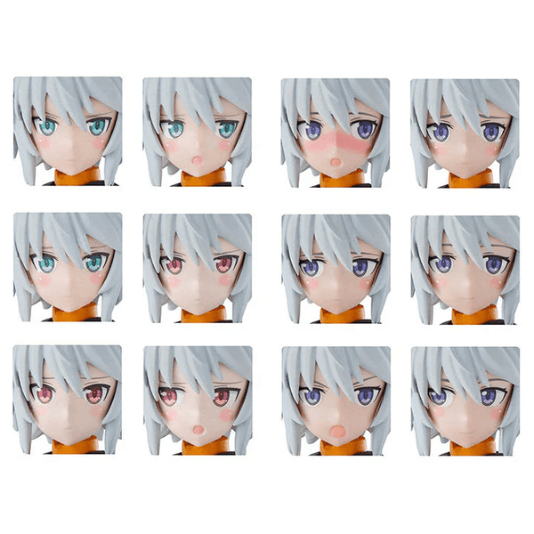 Bandai 30 Minute Sisters Face Parts Vol. 1 Set of 4 Types 30MS - A-Z Toy Hobby