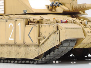 Tamiya #35274 British Challenger 2 Desertised Main Battle Tank 1/35 Model Kit - A-Z Toy Hobby