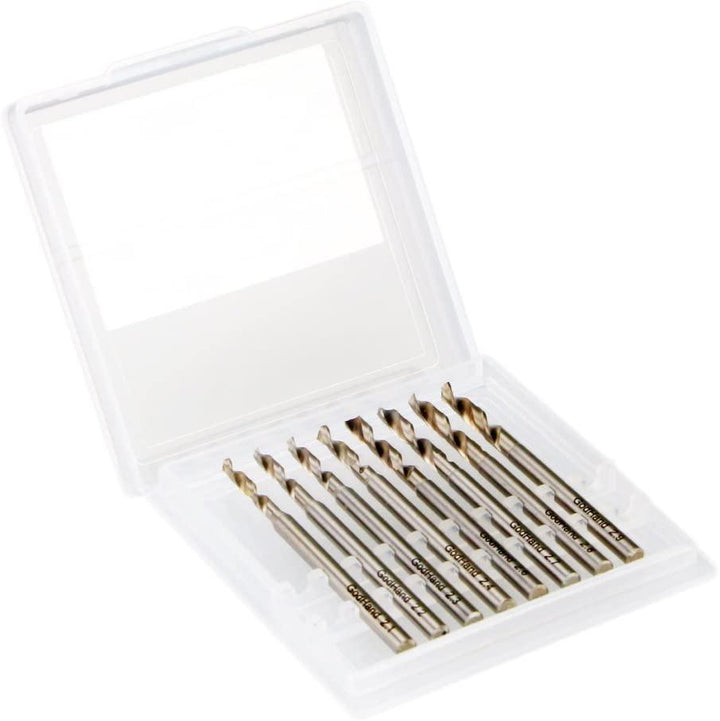 GodHand Drill Bit Set D of 8 2.1mm-2.9mm GH-DB-8D - A-Z Toy Hobby