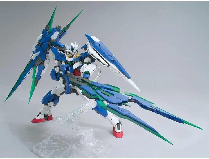 Bandai 00 Qan[T] Full Saber Gundam 00 MG 1/100 Model Kit - A-Z Toy Hobby