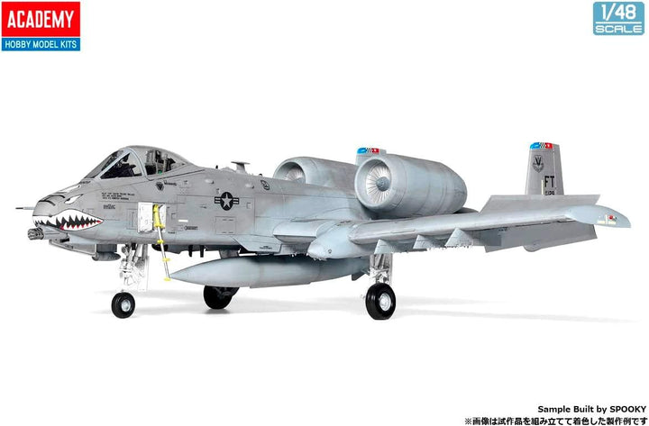 Academy 12348 USAF A-10C Thunderbolt II "75th FS Flying Tigers" 1/48 Model Kit - A-Z Toy Hobby