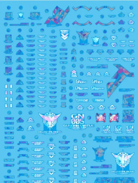 Delpi Holo Water Decal For MG Virtue - A-Z Toy Hobby