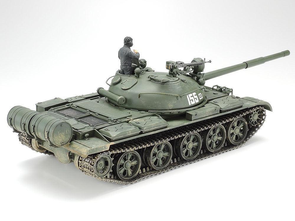 Tamiya #35108 Russian T-62A Tank 1/35 Model Kit - A-Z Toy Hobby